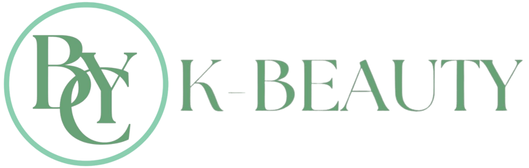 K Beauty and wellness product logo