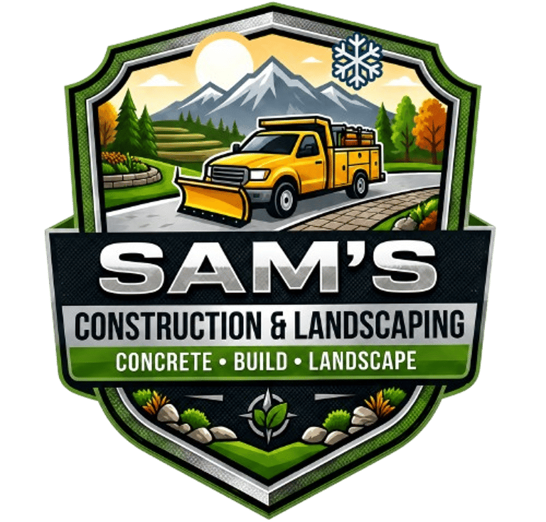 Sam’s Construction & Landscaping logo