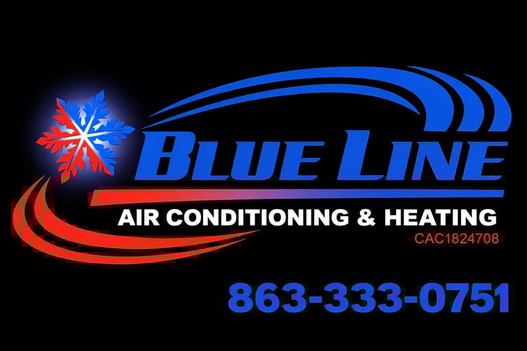 Blue Line Air Conditioning & Heating logo