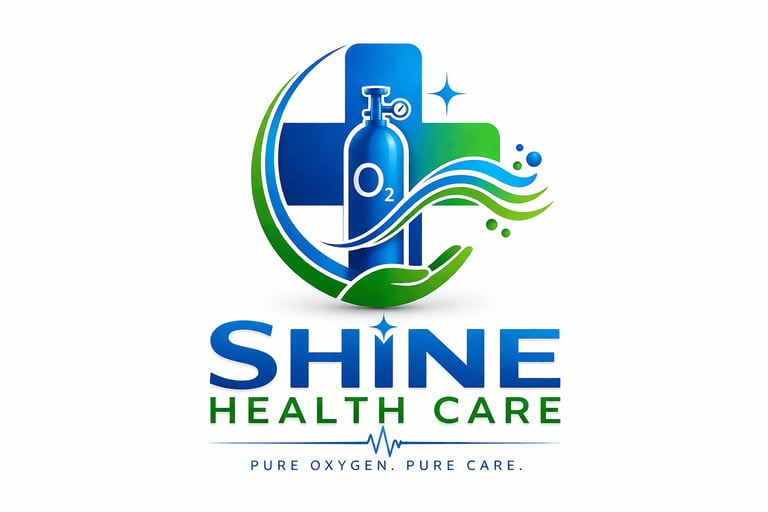 Shine Health Care logo