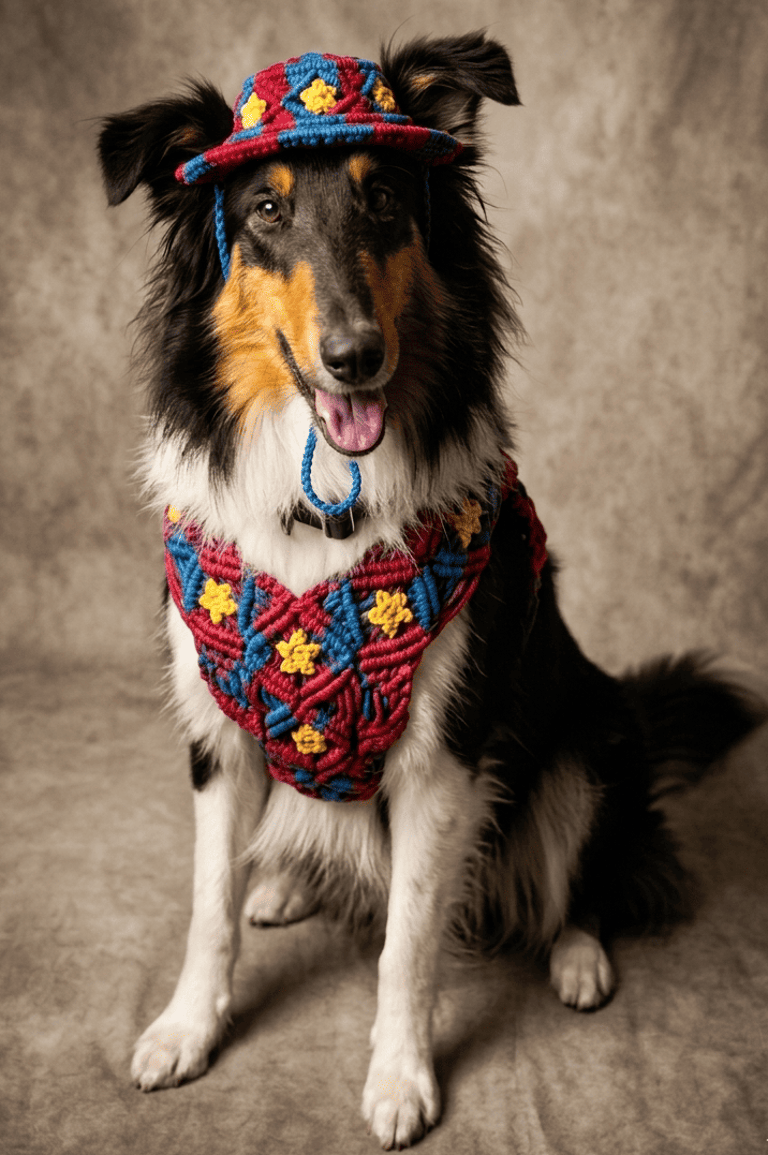 PERRO CHALECO ROJO