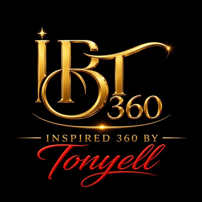 IBT360 | Inspired 360 by Tonyell logo