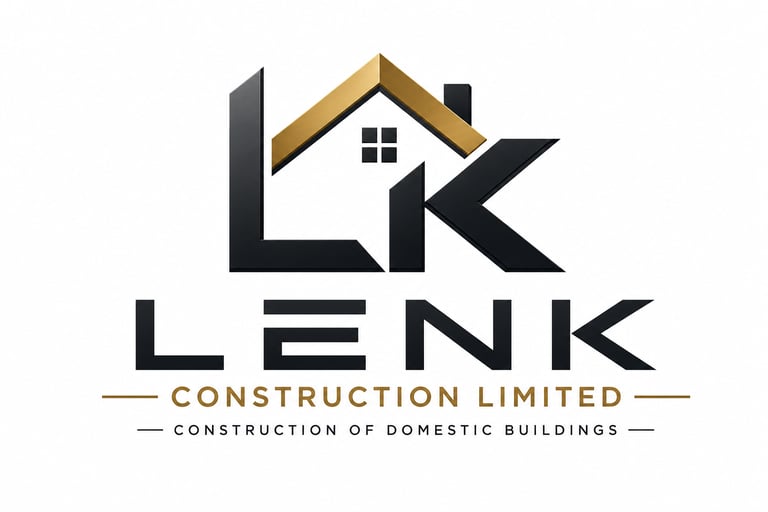 LENK CONSTRUCTION logo