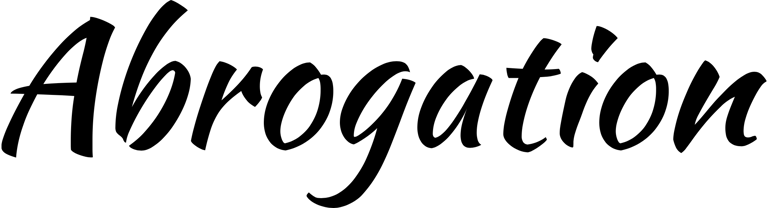 American Actor and Director Franklin Livingston's Abrogation  logo