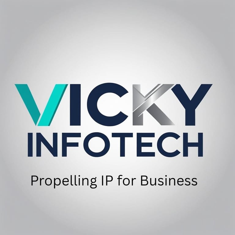 VICKY INFOTECH PATENT AGENT WEBSITE logo
