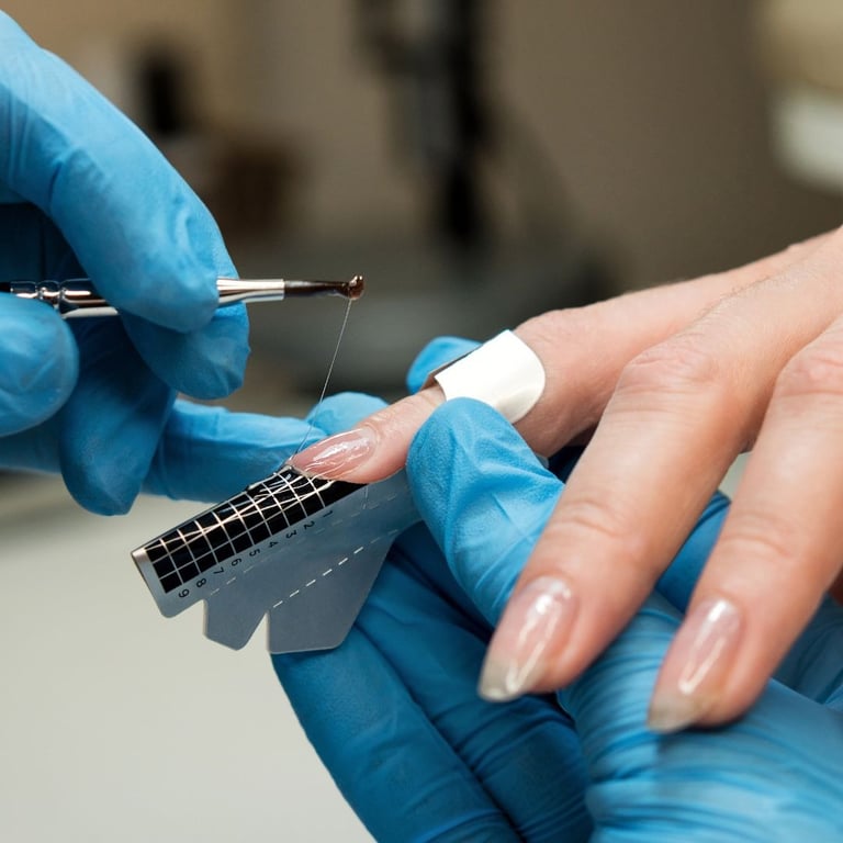 Nail extensions for stronger, longer and beautifully shaped nails