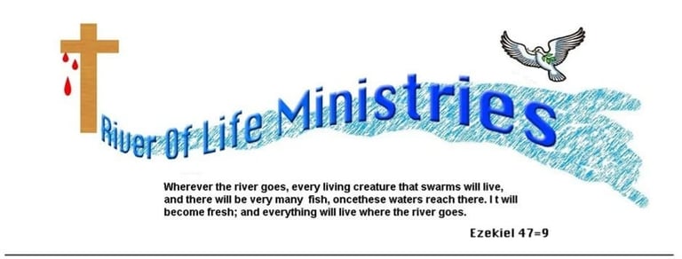 Church website : River of Life Ministries logo