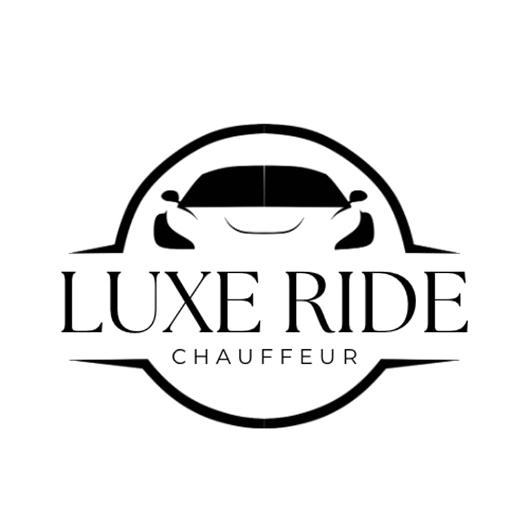 LuxeRide Chauffeur logo