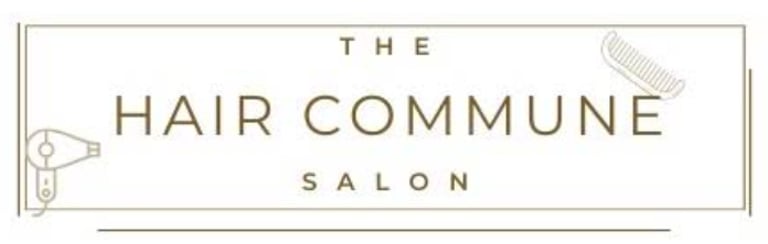 THE HAIR COMMUNE SALON logo