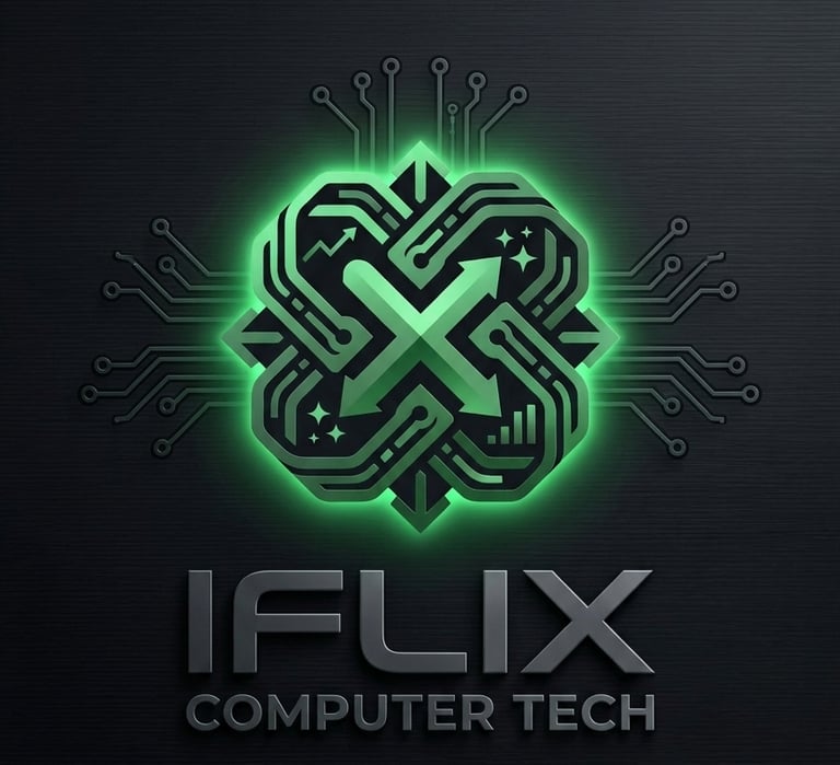 IFLIX COMPUTER TECH logo