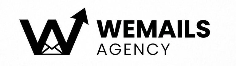 Wemails agency  logo