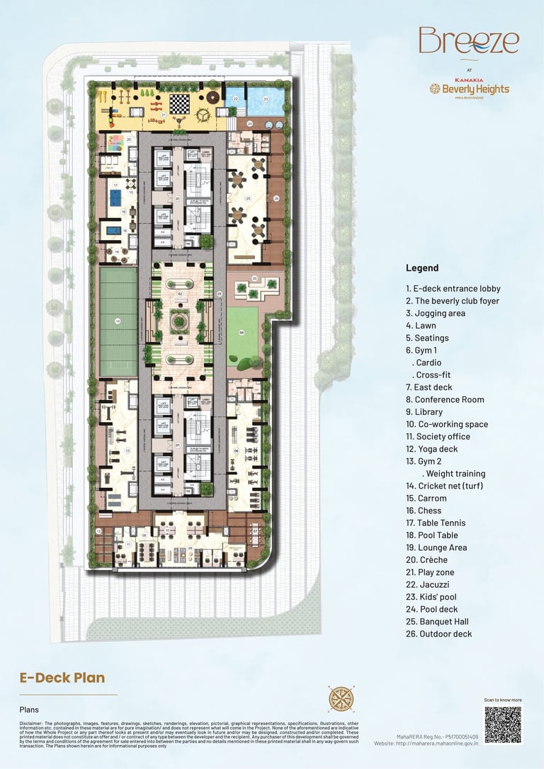 FLOOR PLAN TOWER 2 KANAKIA BEVERLY HEIGHTS, KANAKIA BEVERLY HEIGHTS INDRALOK PHASE 6, KANAKIA BEVERLY HEIGHTS BHAYANDAR EAST