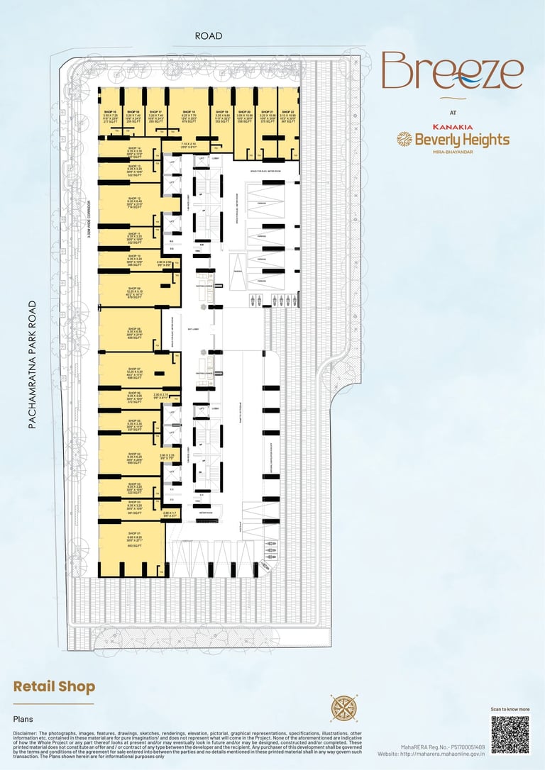 FLOOR PLAN TOWER 2 KANAKIA BEVERLY HEIGHTS, KANAKIA BEVERLY HEIGHTS INDRALOK PHASE 6, KANAKIA BEVERLY HEIGHTS BHAYANDAR EAST