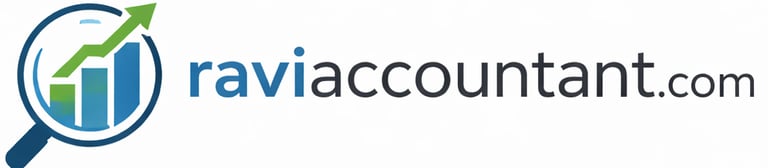 Ravi Accountant logo