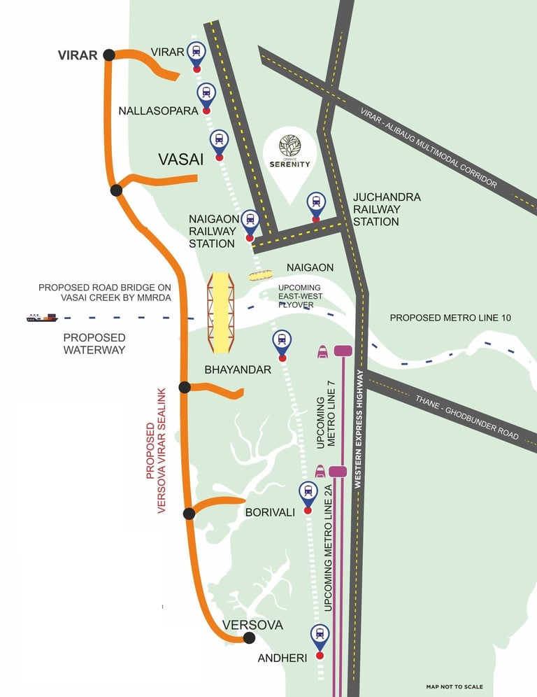 LOCATION ORNATE SERENITY NAIGAON EAST