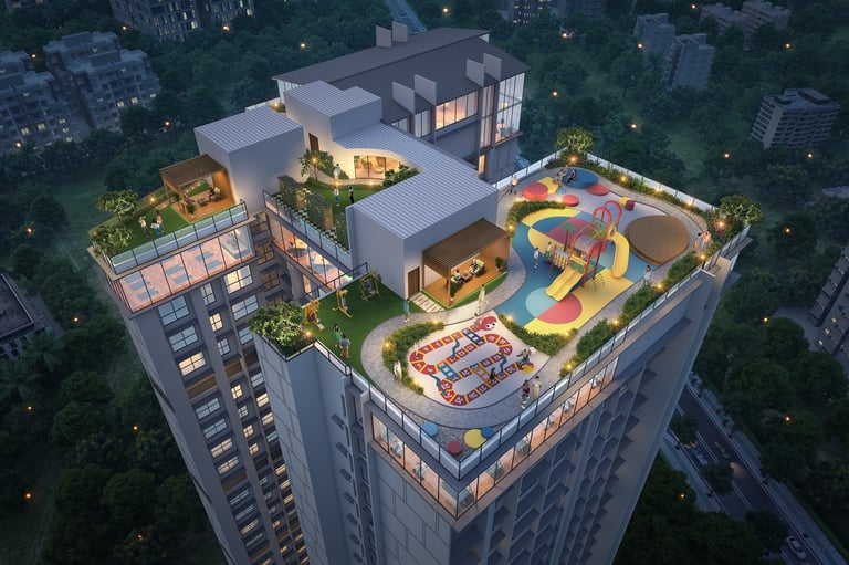 Amenities Ornate Serenity Naigaon East, 1 BHK flats in Naigaon East, 2 BHK flats in Naigaon East, Maharera approved project