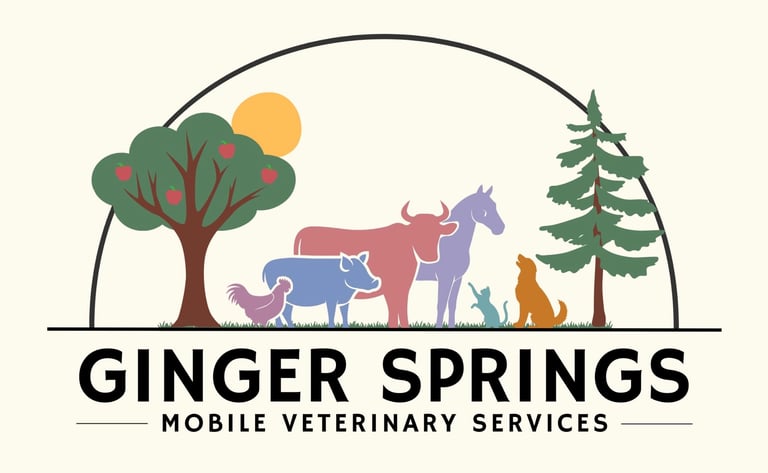 Ginger Springs Mobile Veterinary Services logo