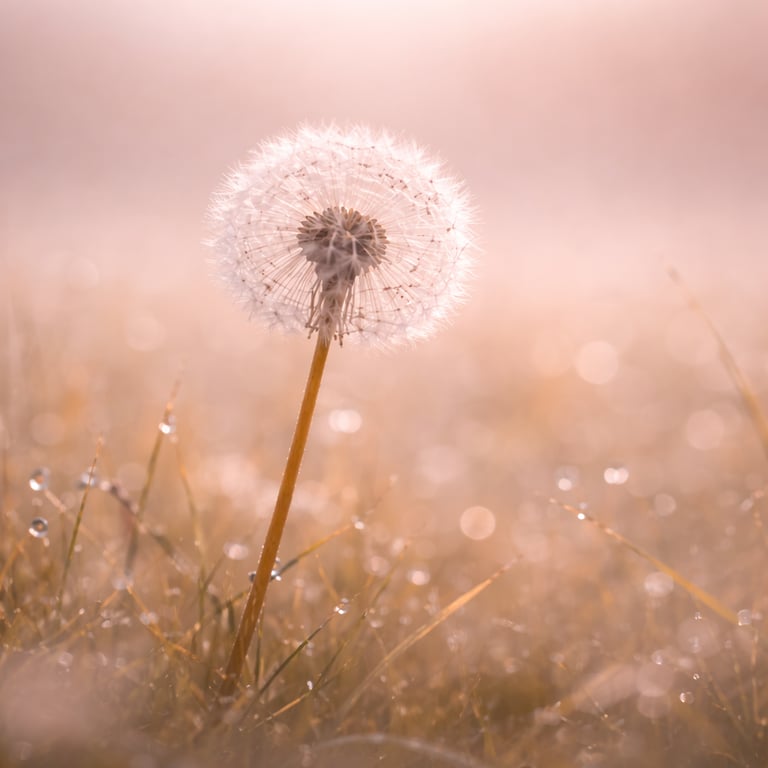 Pissenlit - calme et douceur - Hypnotherapeute