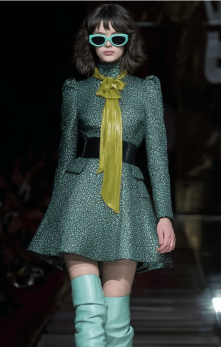 editorial hair and makeup Milan Fashion Week