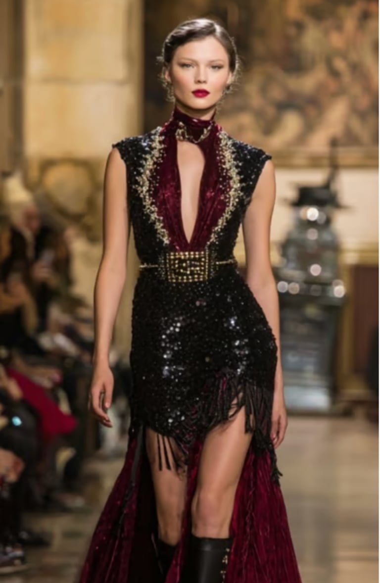 high fashion hair and makeup for Milan Fashion Week 