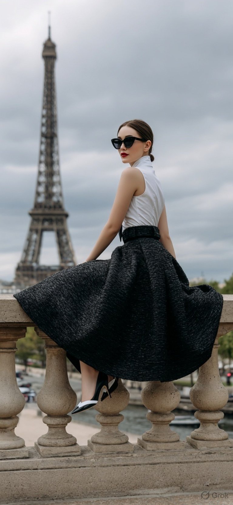 Professional editorial makeup and hair styling inspired by Vogue beauty campaigns. Soft glam editori