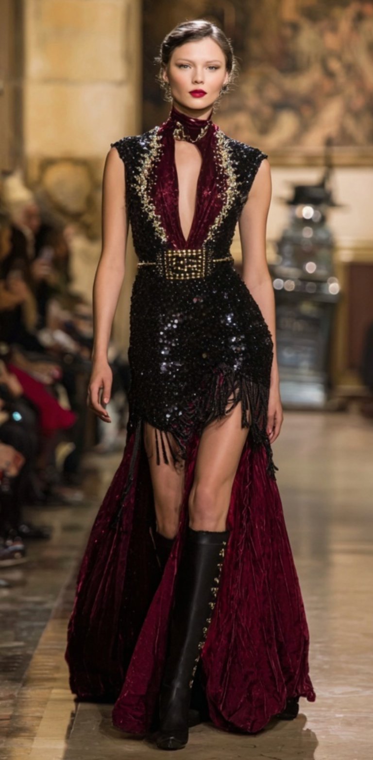 high fashion hair and makeup for Milan Fashion Week 