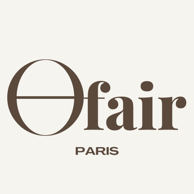 OFAIR Paris - bijoux élégants en acier inoxydable logo