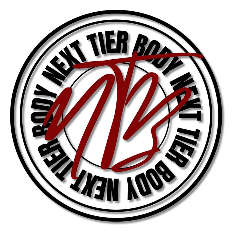 "Next Tier Body" "NTB Online Fitness Coaching" logo