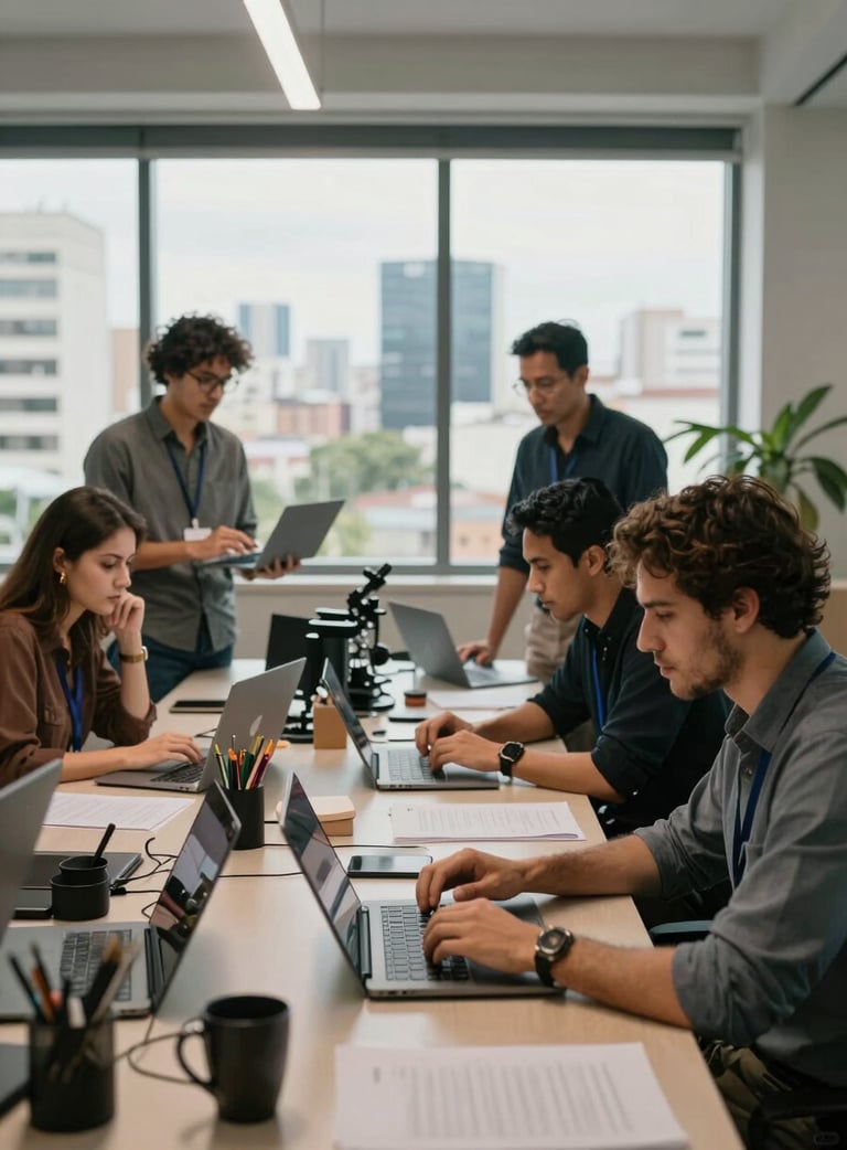Equipo de profesionales SISMA en Santiago