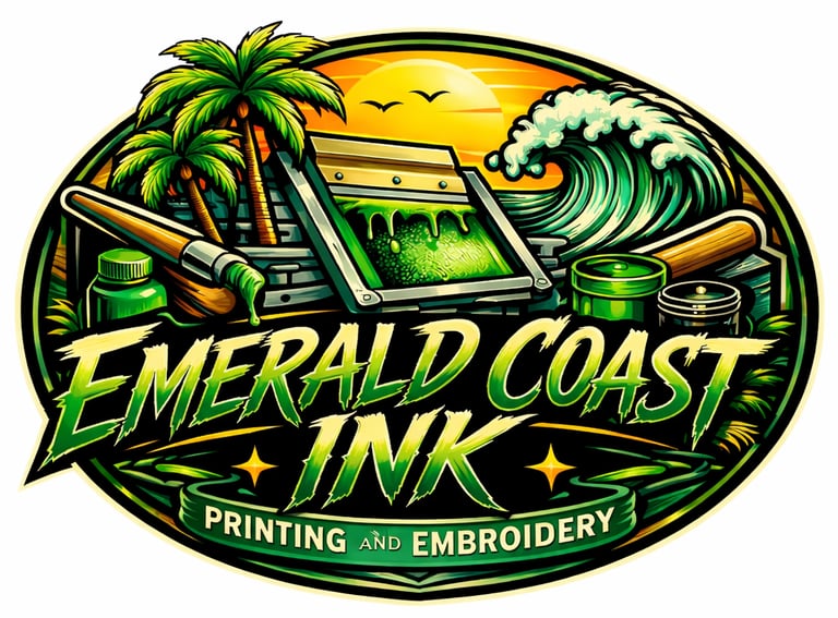 Emerald Coast Ink logo