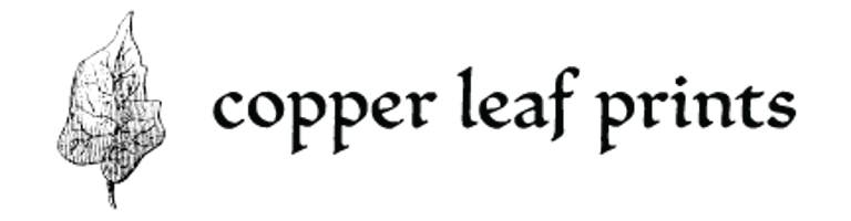 Copper Leaf Prints logo