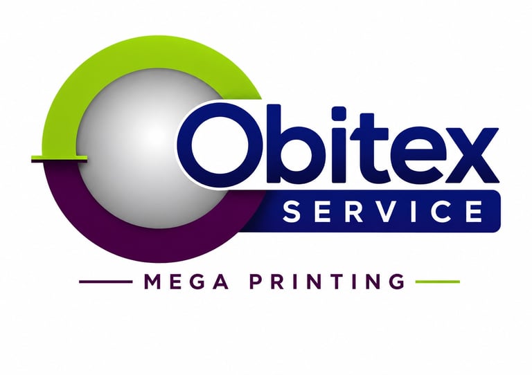 Obitex Mega Printing Services  logo