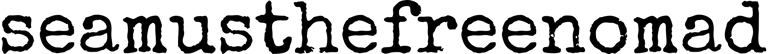 seamusthefreenomad logo