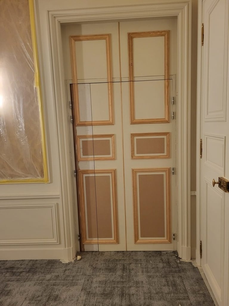 Pose de portes intérieures sur mesure et rénovation