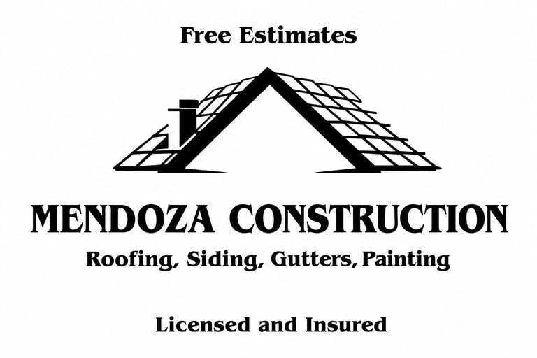 Mendoza Construction LLC: Quality Roofing & Siding Exterior logo