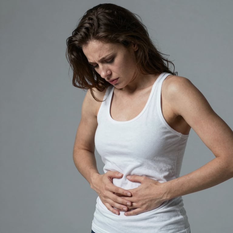 Síntomas de inflamación crónica: fatiga y hinchazón en mujeres