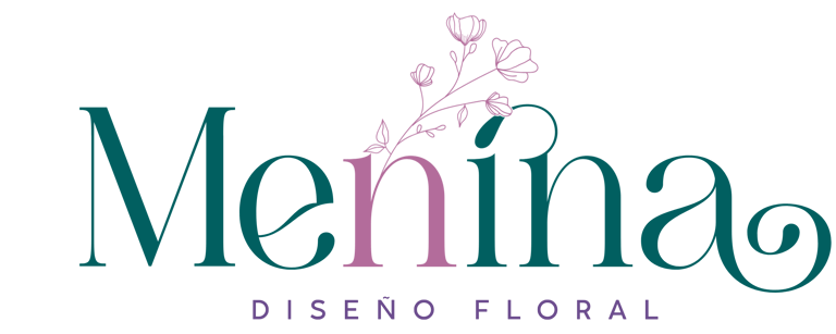 Menina Diseño Floral logo