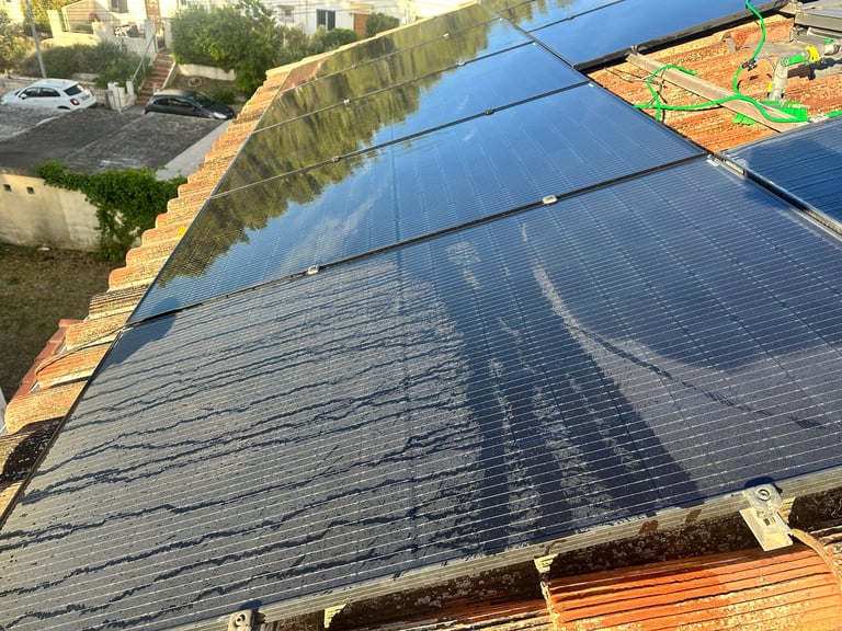 Nettoyage de panneaux solaires Bandol