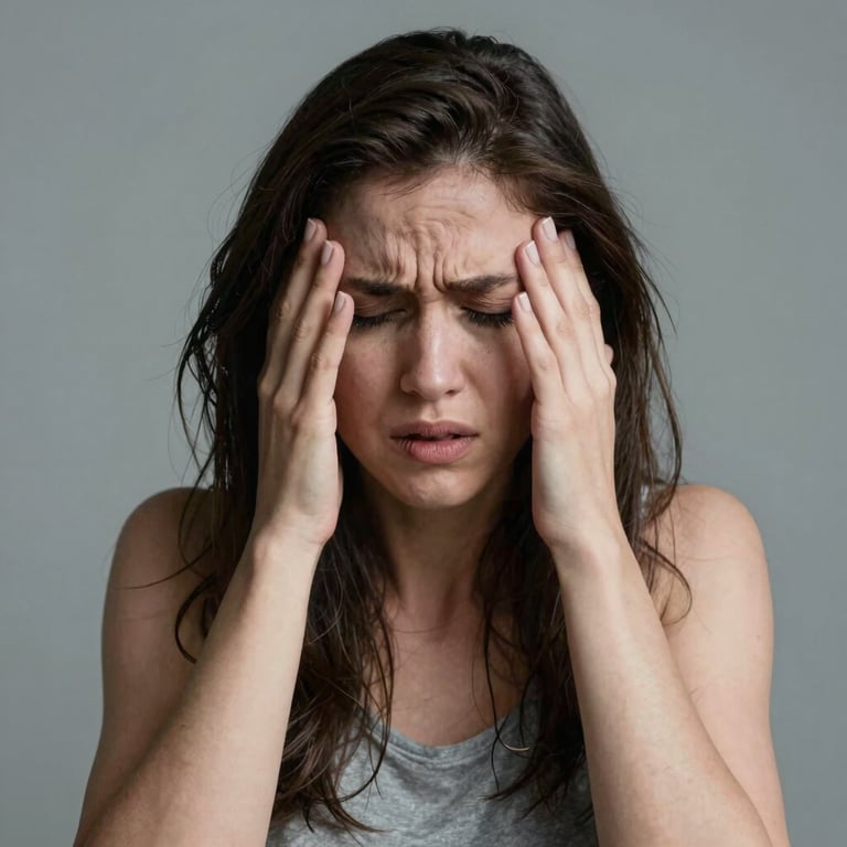 photo of white staircase