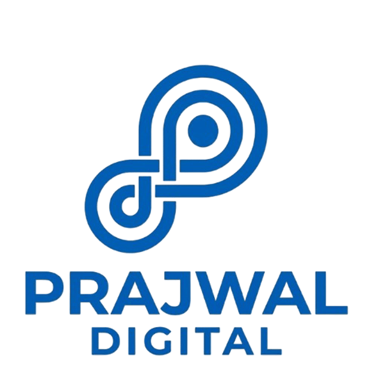 Prajwal Digital logo