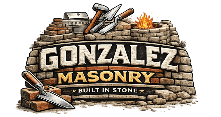 Gonzalez Masonry  logo