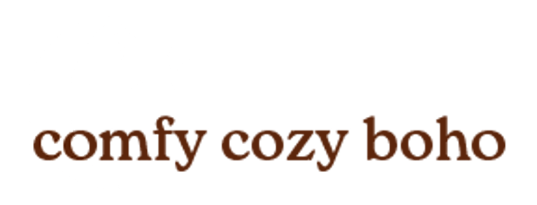 Comfy Cozy Boho logo