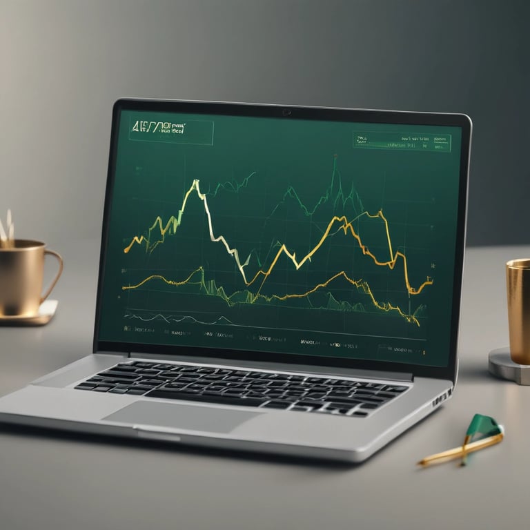 A friendly customer support agent assisting a client with financial questions.