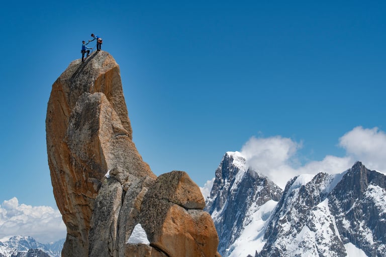aiguille du midi, sommet sud