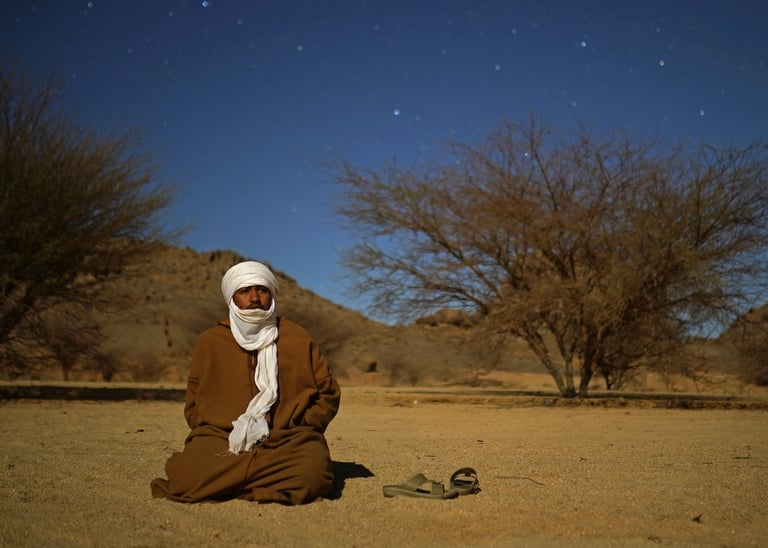 homme libre, sahara