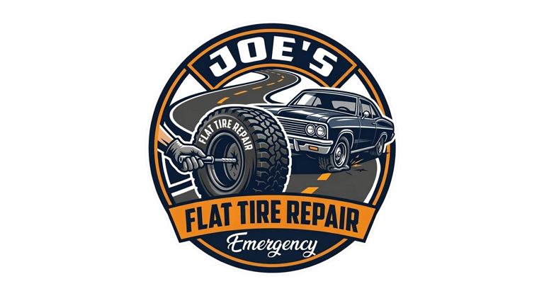 Joe's Flat Tire Repair logo