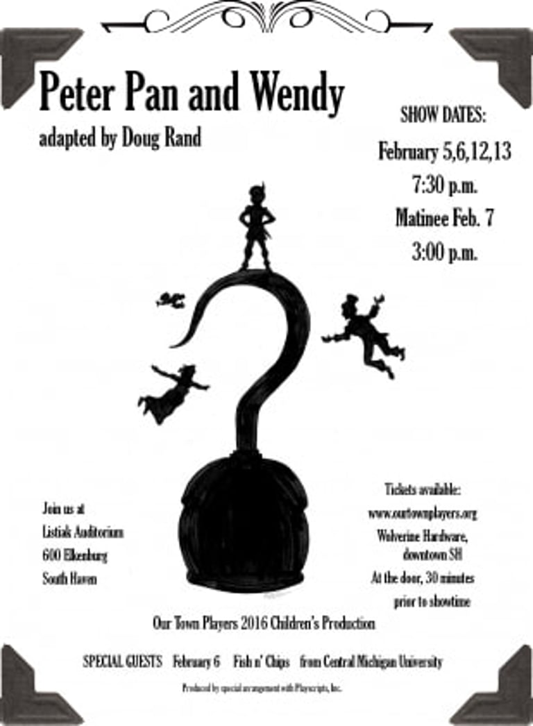 Peter Pan and Wendy Poster