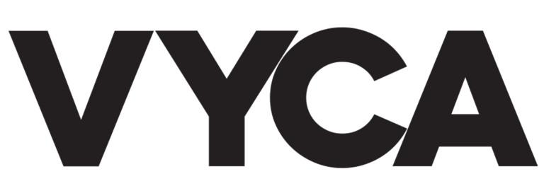 VYCA VERY YOUNG CONTEMPORARY ART logo