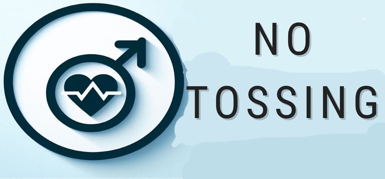 No Tossing logo