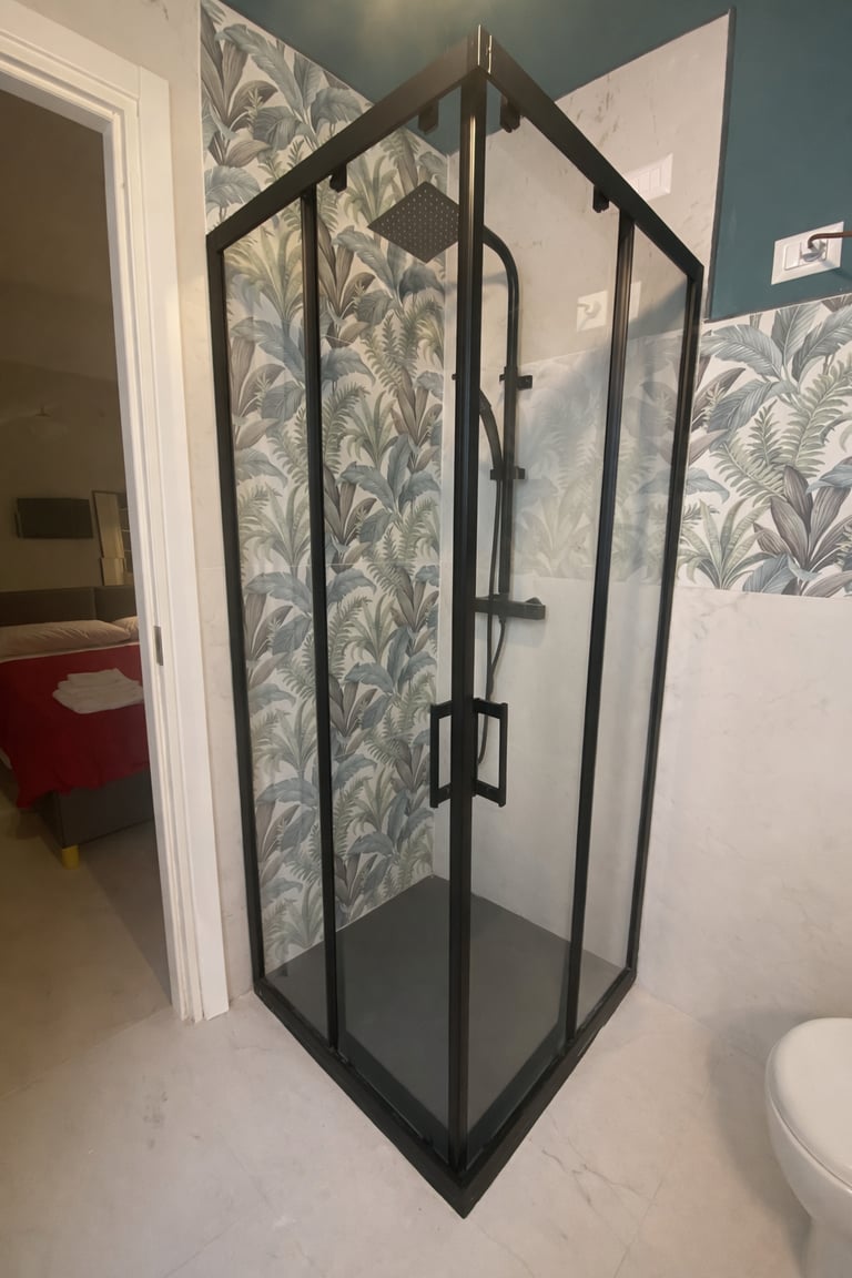 bagno privato camera matrimoniale Il Vicoletto B&B